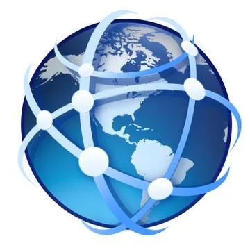 Earth globe Illustrazione stock