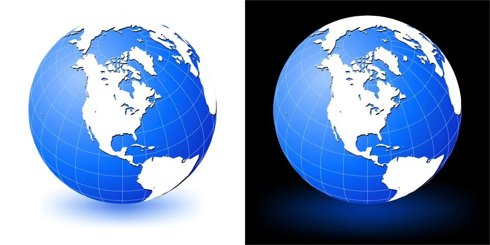 Earth Globe Stock Illustration