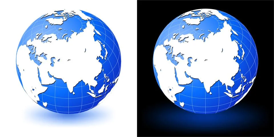 Earth Globe Stock Illustration