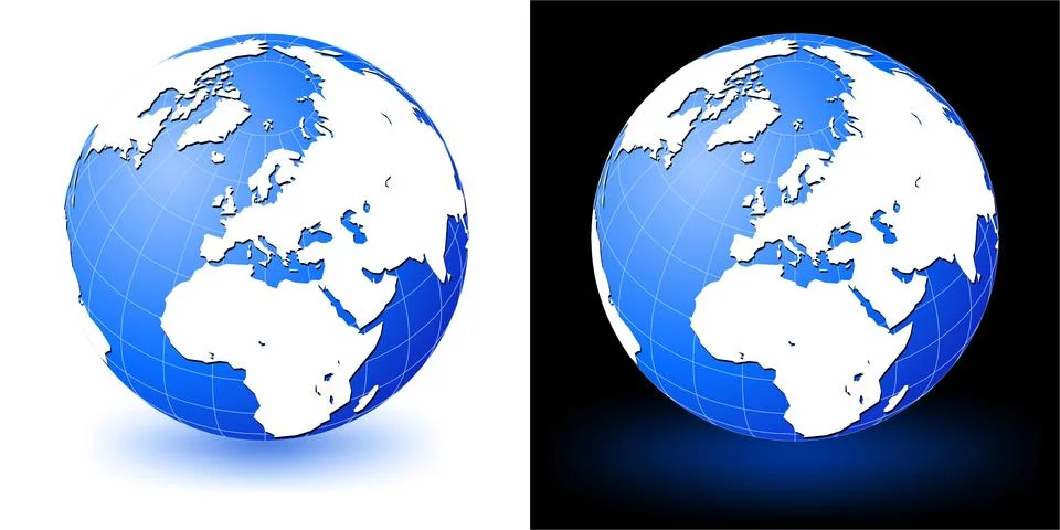 Earth Globe Stock Illustration