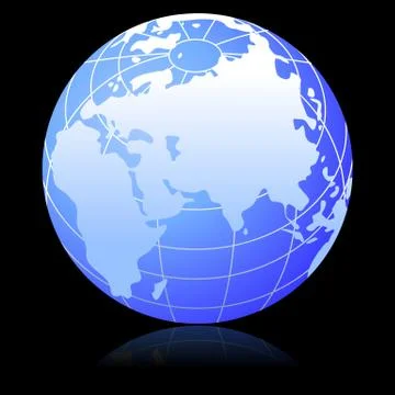 Earth Globe Stock Illustration