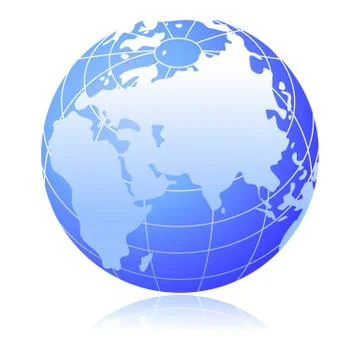 Earth Globe Stock Illustration