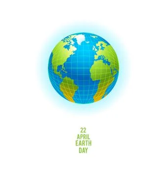 Earth globe Stock Illustration