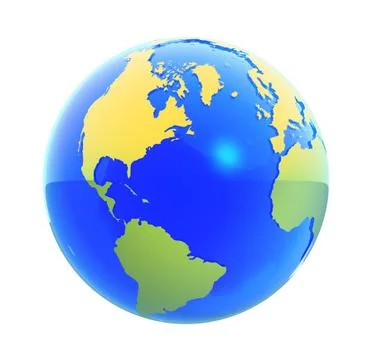 Earth Globe Stock Illustration