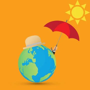 Earth globe Stock Illustration