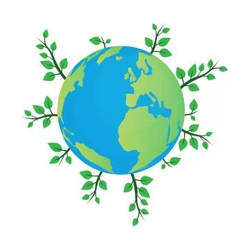 Earth globe Stock Illustration