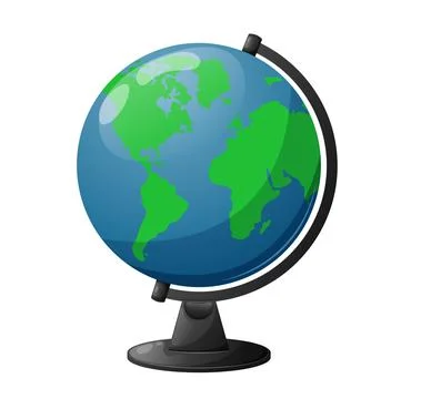 Earth Globe Stock Illustration