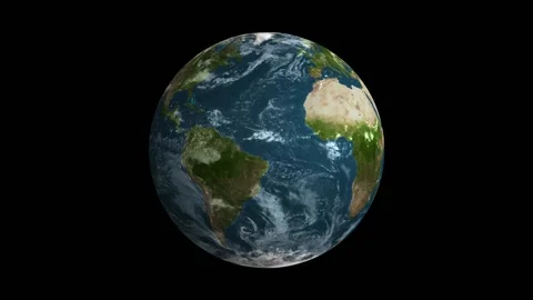 Earth Globe Rotation Stock After Effects