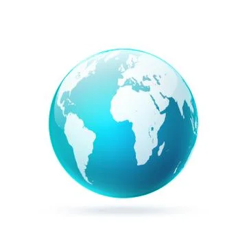 Earth globe vector Stock Illustration