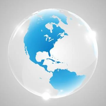 Earth globe vector illustration 스톡 일러스트