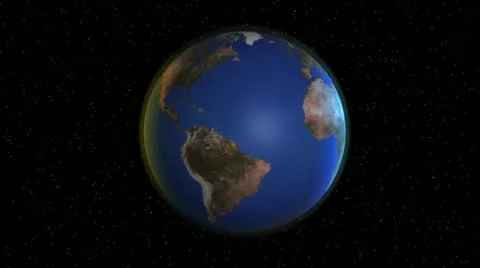 Earth / Globe / World Rotation (Loop) Stock Footage 19271736