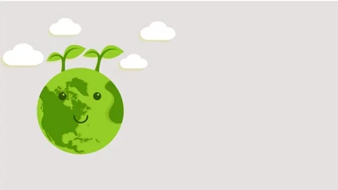 Earth go green Stock Footage 296082533