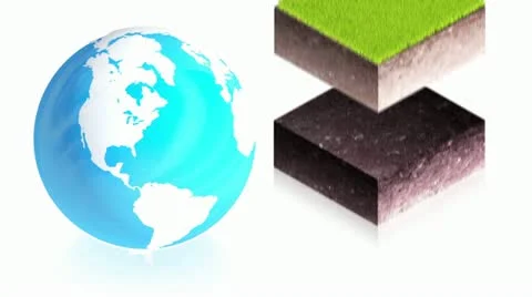 Earth groundblock 2 Stock Footage 11480098