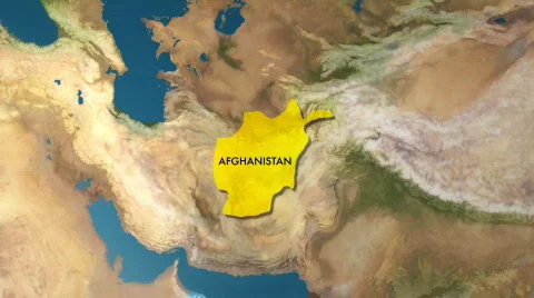 Earth Highlight 1263 - Afghanistan Stock Footage