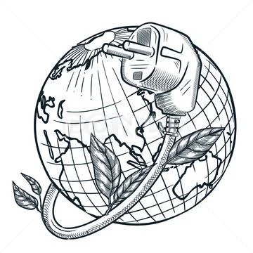 Drawing planet globe earth. AI | Premium Photo Illustration - rawpixel