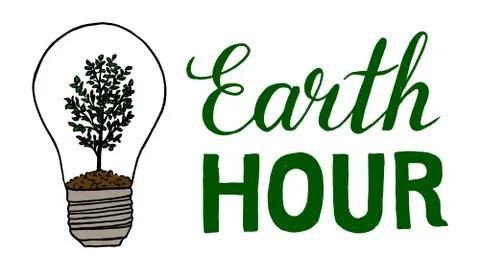 Earth Hour Stock Illustration