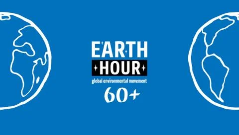 Earth Hour Movement Stock Illustration
