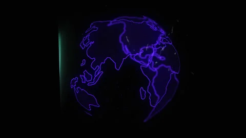 Earth hud Stock Footage 139907512