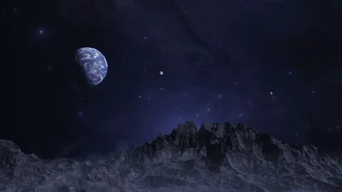 Earth I Stock Footage 124863498