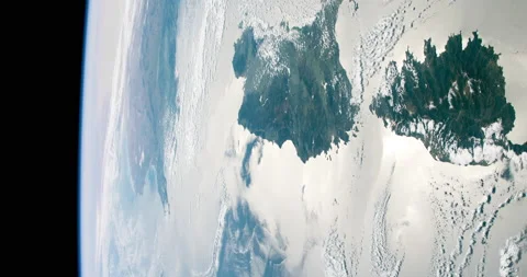 Earth in ice age Stock Footage 147976286