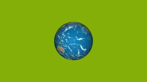 Earth icon animated video Stock Footage 294401268
