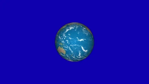 Earth icon animated video Stock Footage 294401376