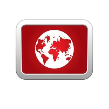 Earth icon Stock Illustration