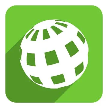 Earth icon, Stockillustratie