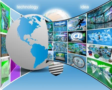 The earth Illustrazione stock