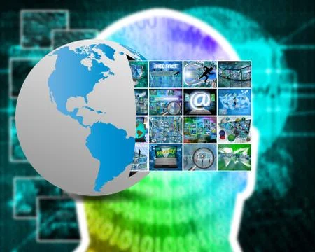 The earth Stockillustratie