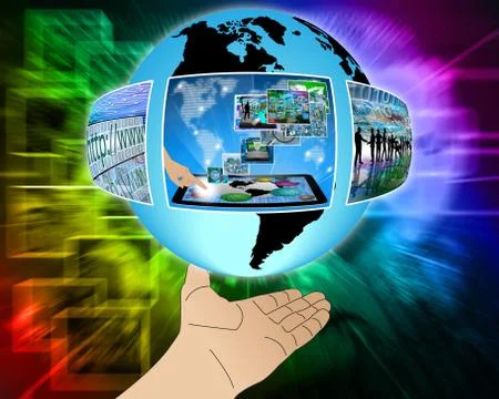 The earth Stock Illustration