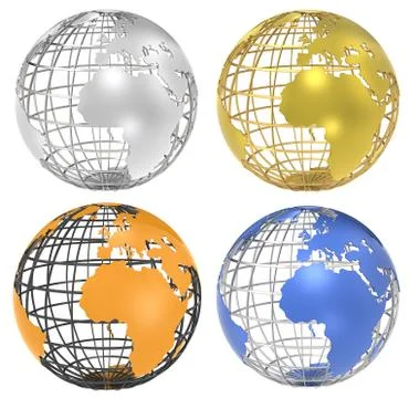 The Earth. Stock Illustration