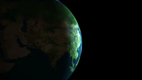 Earth image from space Stock Footage 107911495