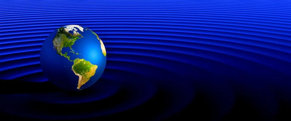 Earth interference Stock Illustration