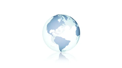 Earth isolated loopable Stock Footage 29791194
