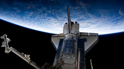 Earth from ISS Stock Footage 103797595