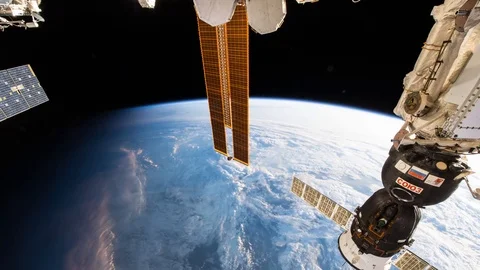 Earth from ISS Stock Footage 103797642