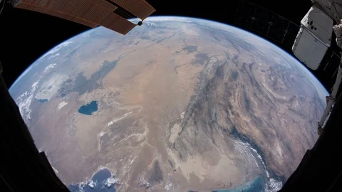 Earth from ISS Stock Footage 103797728