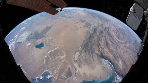 Earth from ISS Stock Footage 103797753