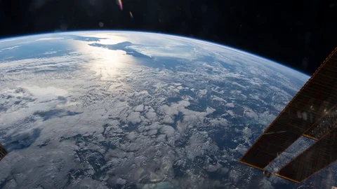 Earth From ISS / Space Stock Footage 103797623