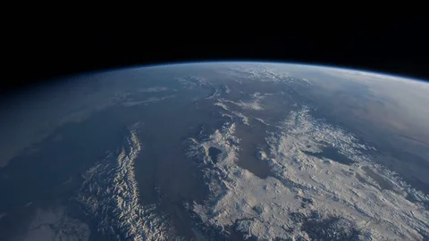 Earth From ISS / Space Stock Footage 103797645