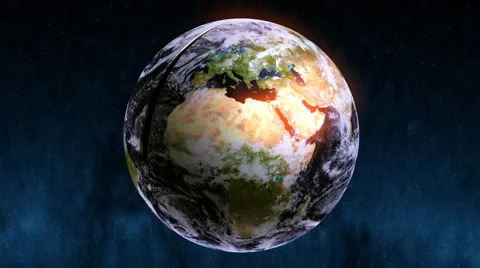 Earth layers Stock-Footage 909836
