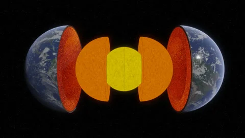 Earth Layers Stock Footage 136976296