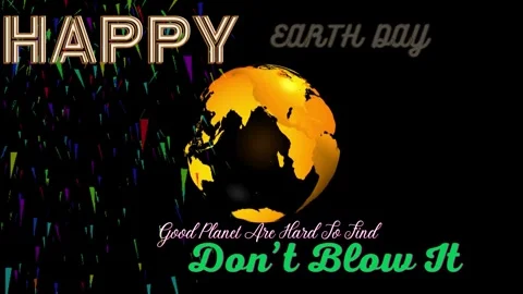 Earth, leaf, planet, poster, save, ecology, happy, illustration, april, desig Stock Footage 269121882