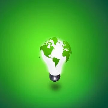 Earth light Stock Illustration