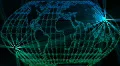 Earth line graphic maps series - 2 HD Footage
