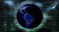 Earth line graphic maps series - 6 HD Footage