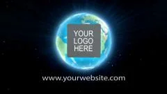 Earth Logo Reveal Stock After Effects