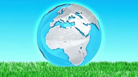 Earth loop animation Stock Footage 21878926