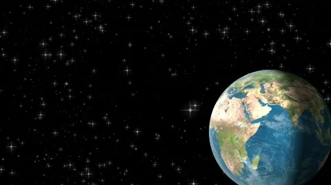 Earth Loop HD Stock Footage 539239